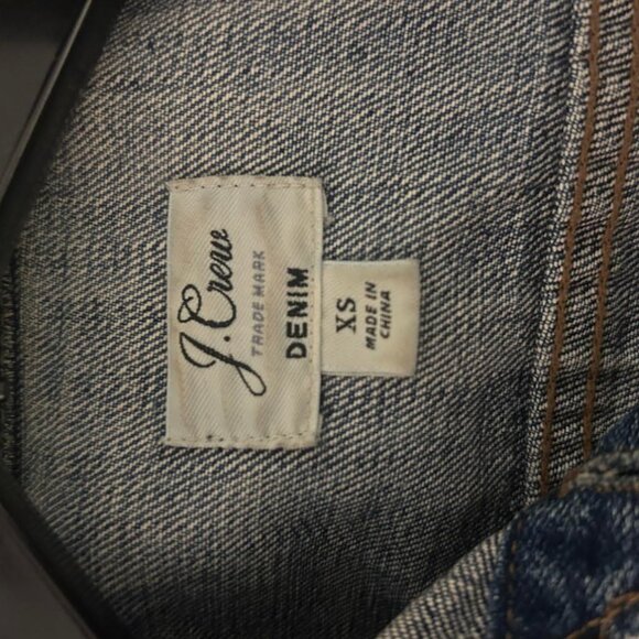 JCrew Denim Jacket, size XS - Picture 2 of 3
